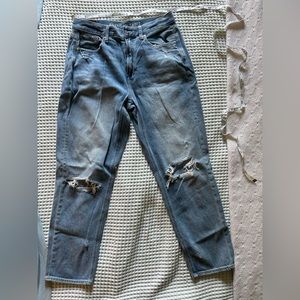 American Eagle high rise mom jeans